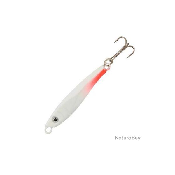 Sert leurre Casting Jig 28gr blanc/rouge