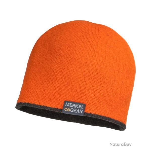 Merkel GEAR Reversible Beanie (Couleur: orange et vert)