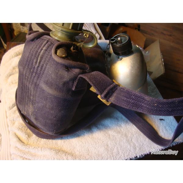 lot de deux gourde arm�e belge ann�es 70aviation