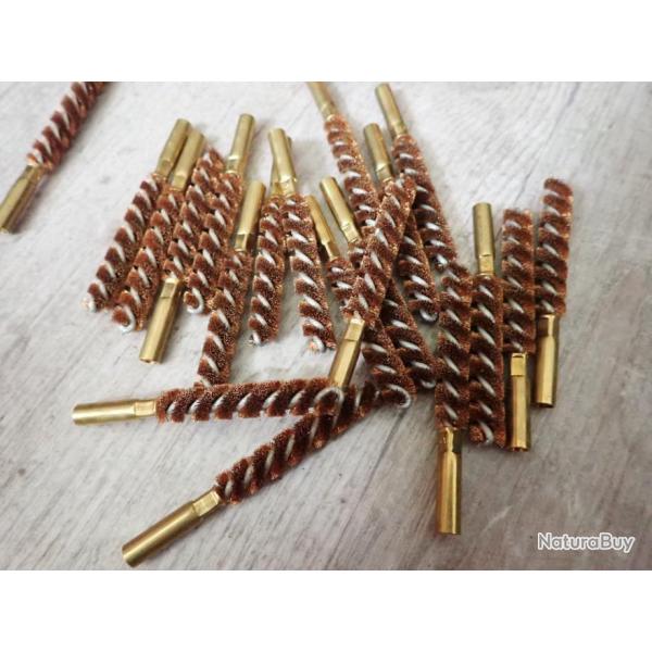 Brosse mtallique couvillon pour canon FASS 57, fusils RUBIN SCHMIDT en 7,5 mm ou calibres voisins
