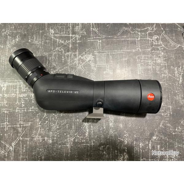 LEICA  APO-TELEVID 65 coud�e avec oculaire 25-50x