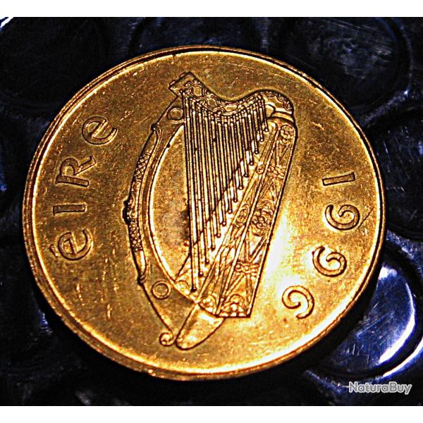 Eire piece de 20 pence 1986  ttb