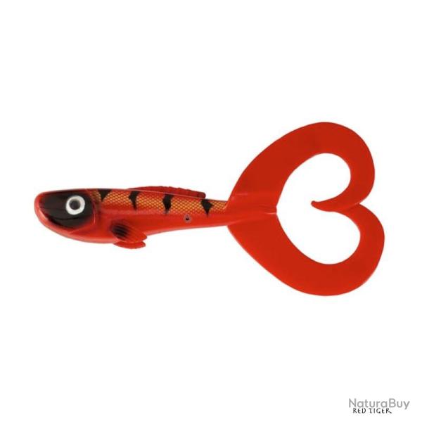 Leurre Souple Abu Garcia Beast Twin Tail 21cm Red Tiger