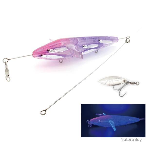 Stickbait Little Jack Panicking Survivor 11,2cm 28g 11,2cm #02 Pink UV Bait