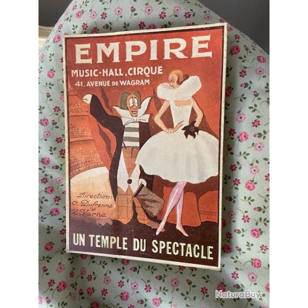 Livre Empire music hall