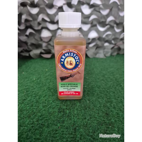 Huile Armistol pour bois de crosse 120 ml