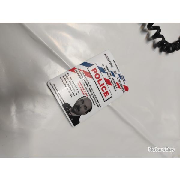 Carte magnet police nationale Pinot simple flic