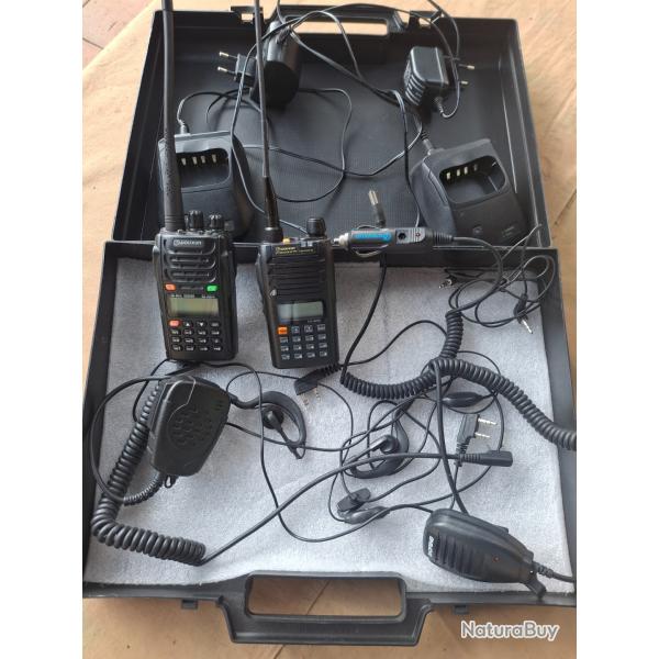 WOUXUN KG-689 et KG UVD1P Radio PMR portative compacte pour la chasse de type talkie walkie FM VHF