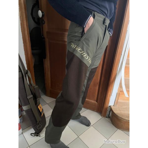 Pantalon de chasse vert Winchester mod�le Orion Taille M