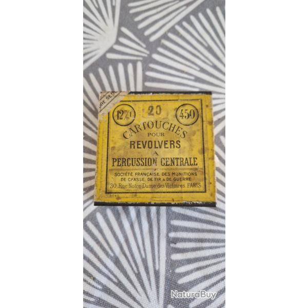 boite de 20 cartouches � blanc de calibre 450