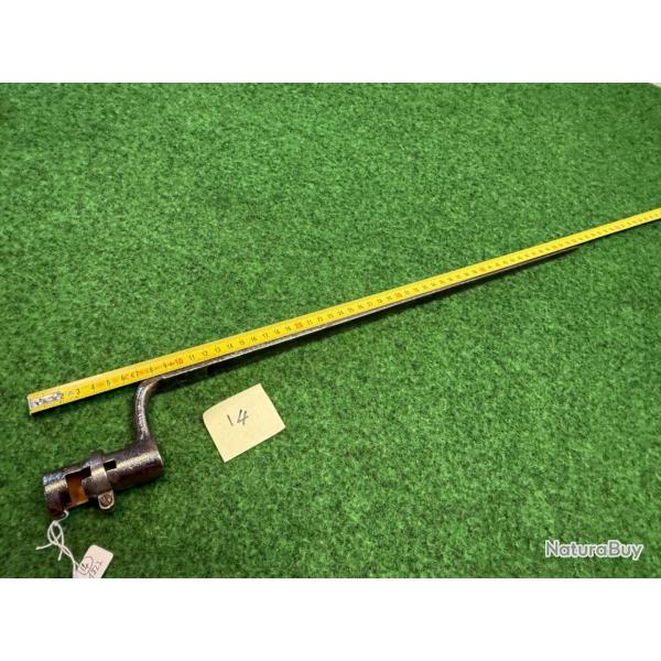 BAIONNETTE  A DOUILLE   MOD�LE 1822 / 1847  19 �ME  N�14