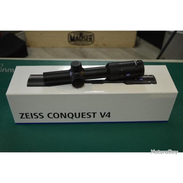 LUNETTE DE BATTUE ZEISS V4  EN 1-4X24 R�TICULE 60 LUMINEUX NEUVE