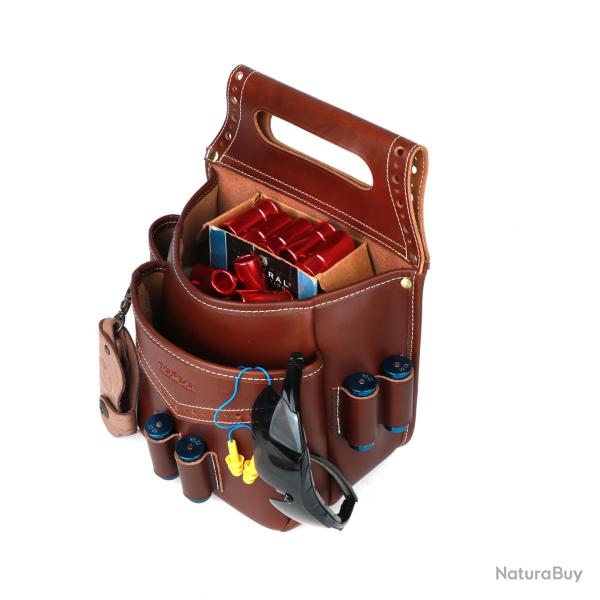 Sacoche de hanche Tourbon en cuir - LIVRAISON GRATUITE