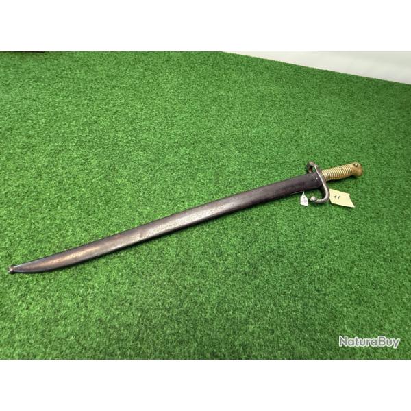 BAIONNETTE  REGLEMENTAIRE   CHASSEPOT  1870   19 ME  N11