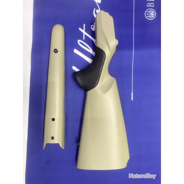 Ensemble Crosse et devant Beretta BRX1 coloris unique couleur sable