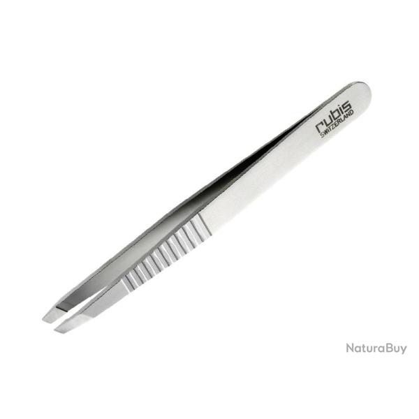 PINCE A EPILE RUBIS SLANT PROGRIP