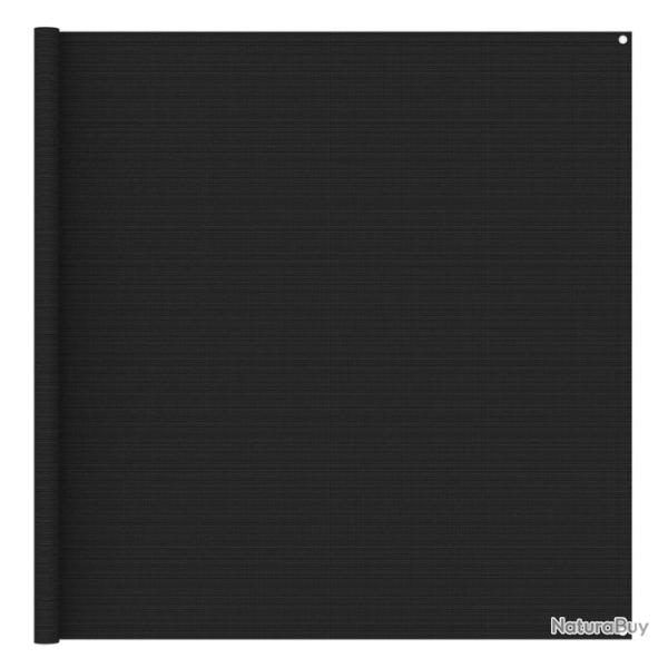 Tapis de tente noir - 200 x 200 cm - Id�al pour camping-car, voyage et famille
