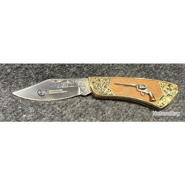 Joli couteau pliant colt peacemaker franklin mint knife