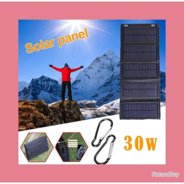 Panneau solaire 30W ( envoi gratuit)