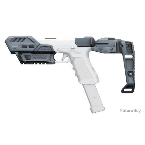 NOUVEAUT� 2025 "PR�COMMANDE" KIT STABILISATEUR RECOVER S-PRO BASIC POUR GLOCK - NOIR