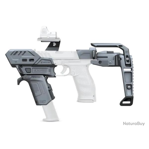 NOUVEAUT� 2025 "PR�COMMANDE" KIT STABILISATEUR RECOVER S-PRO MG COMPLET POUR WALTHER PDP - NOIR