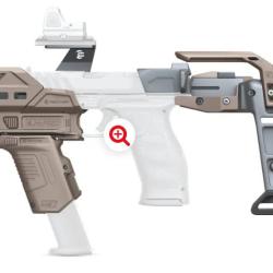 KIT STABILISATEUR RECOVER S-PRO MG COMPLET POUR WALTHER PDP - TAN