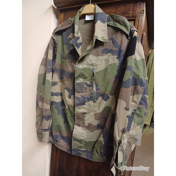 Authentique veste de combat - treillis militaire F2 de 2006 - taille 88M