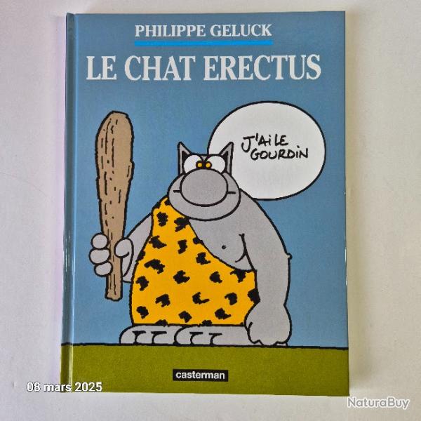 Le chat Erectus N� 17,  de Philippe Geluck,  Casterman, 2012