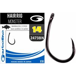 Garbolino hame&ccedil;ons non mont&eacute;s Hair Rig Monster 2473Bn 8