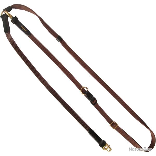 Laisse bandoulli�re "Grip" (Couleur: marron)