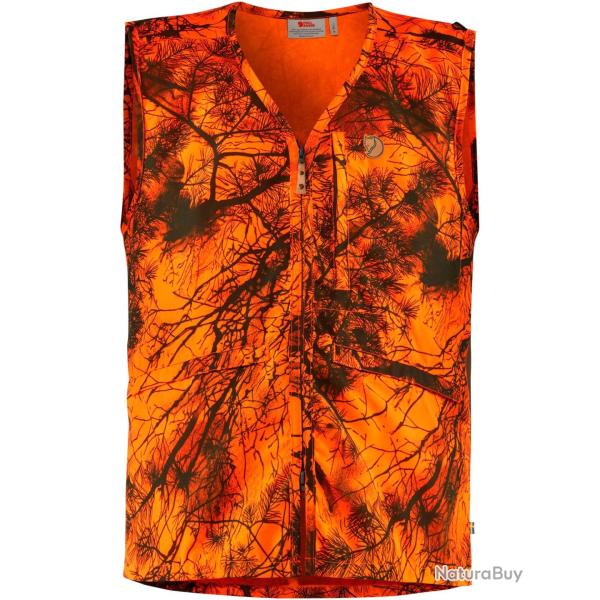 Gilet de signal V�rmland Couleur Orange Signal Camo