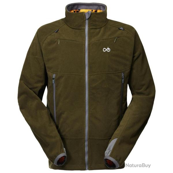 Veste r�versible HELIX Infinity Forest Couleur orange camo vert