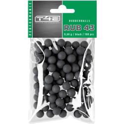 Billes caoutchouc RB 43 (Calibre: .43)