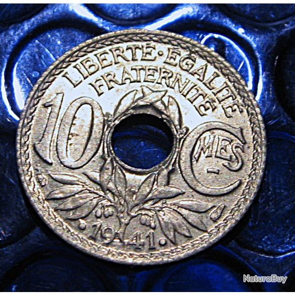 France piece de 10 centimes 1941 sup (Cmes soulign�)