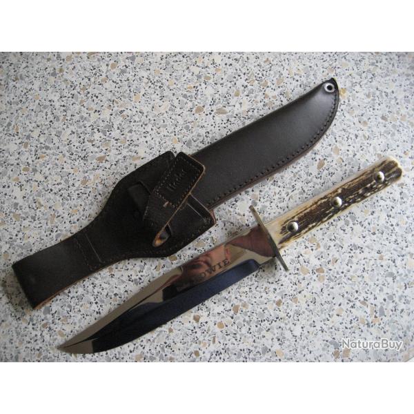 Magnifique Couteau BOWIE ALLEMAND de marque LINDER