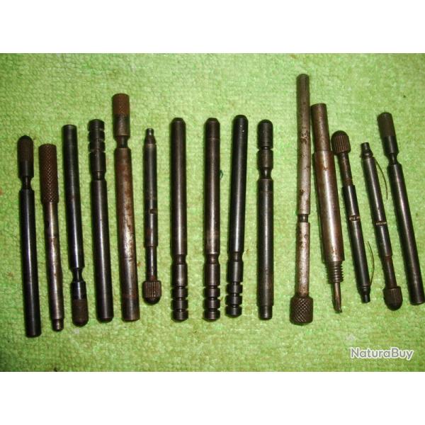 AXES DE BARILLETS DIVERS ET VARIE