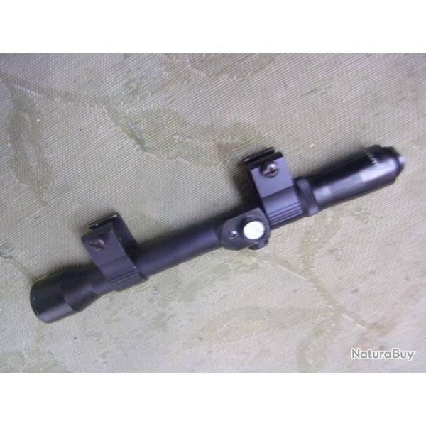 lunette de tir et montage pour corps  20 mm