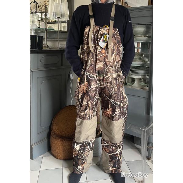 Salopette chaude camouflage marais Browning mod�le Dirty Bird Prima Loft Taille M