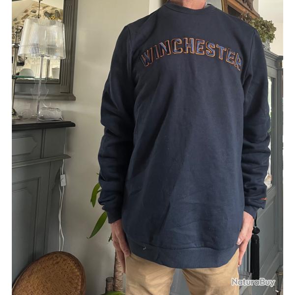 Sweat Bleu chaud mod�le Falcon Winchester Taille XL