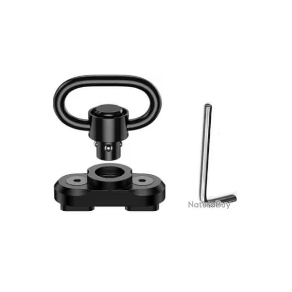 PRISE GRENADIAERE QD NORME M-LOK + GRENADIERE + ANNEAU - IDEAL AR15