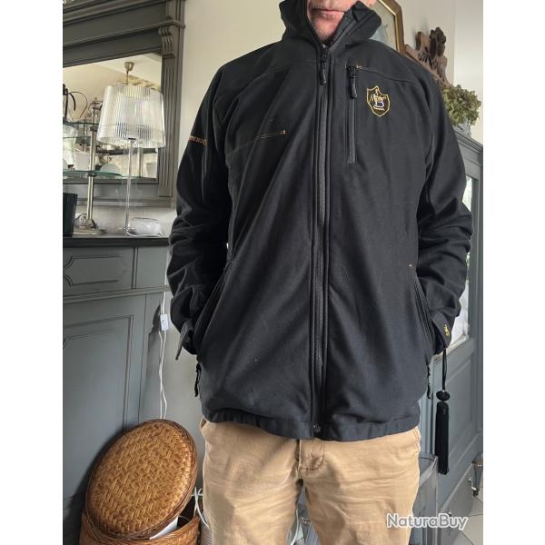 Veste de trap et sportwear noire Browning Masters Taille M