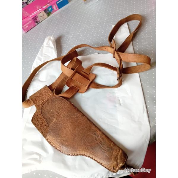 Holster d'paule pour petit revolver type Colt , Remington, S & W, etc