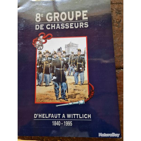 Un lot de document sur le 8eme bataillon Sidi Brahim