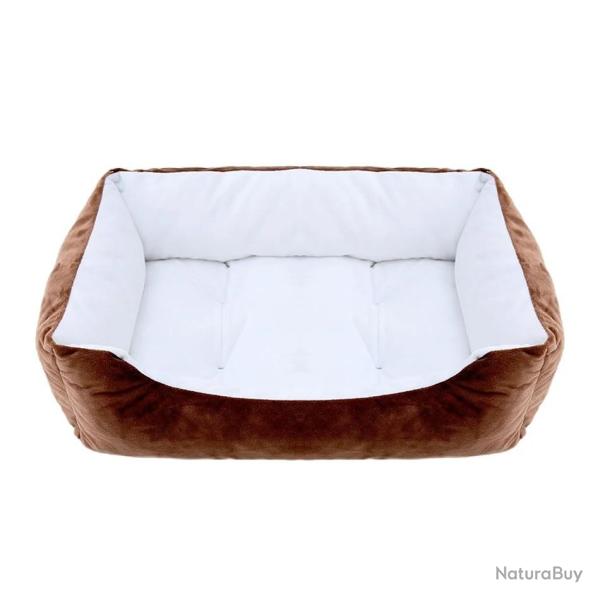Lit pour chien chat animal de compagnie carr� en peluche chenil moyen petit chien cat dog bed 15 XXL
