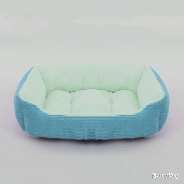 Lit pour chien chat animal de compagnie carr� en peluche chenil moyen petit chien cat dog bed 11 M (