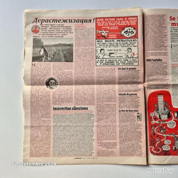 Journal la dcroissance, le journal de la joie de vivre, N 105, dc. 2013