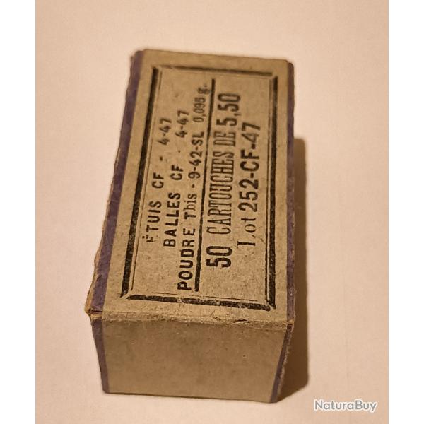 1 bo�te ancienne de 50 cartouches
