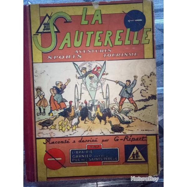ALBUM LA SAUTERELLE 1933 RIPART/GARNIER AVIATION