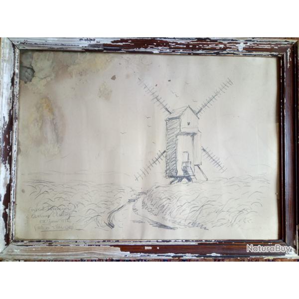 AUTHENTIQUE DESSIN DE GEO CONDE