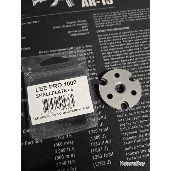 LEE PRO 1000 SHELLPLATE #6